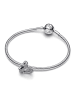 Pandora Charm Silber Pavé Unendlichkeitsknoten Herz