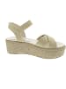 Tommy Hilfiger Shiny Touches Flatform We Sandalette Beige