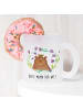 Mr. & Mrs. Panda Tee Tasse Bär Königin mit Spruch in Transparent