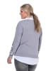 MIAMODA Sweatshirt in bleigrau