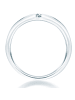 Trilani Ring aus Sterling Silber mit Zirkonia in silber