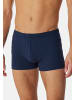 Schiesser Retro Short / Pant Cotton Casual Cotton in Schwarz / dunkelblau