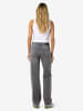Noisy may Straight Fit Jeans in Dark Grey Denim