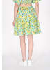 myMo Women Skirt in blue multicolor