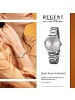 Regent Armbanduhr-Analog silber mittel (ca. 32mm) Regent Metallarmband