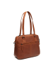 The Chesterfield Brand Porlezza Schultertasche Leder 31 cm in cognac