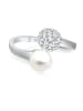 Elli Ring 925 Sterling Silber in Weiß