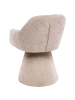 Beliani Esszimmerstuhl LIVONIA in Beige - (W) 59 x (H) 83 x (L) 62 cm