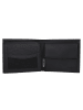 oxmox Leather Geldbörse RFID Schutz Leder 12 cm black