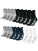 HEAD Socken 9er Pack in Grau/Blau/Weiß