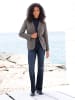 Heine Blazer in marine-sesam-gemustert