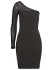 Laura Scott Druckkleid in schwarz