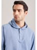 Seidensticker Hoodie Regular in Mittelblau