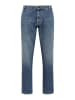 Mavi Jeans Denim Jeans mit weitem Bein und Taschendetails in Blau