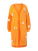 MIAMODA Strickjacke in kräftiges orange