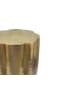 FineBuy Beistelltisch in Gold / Aluminium / 41x41x50