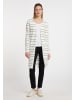 DreiMaster Maritim Damen Cardigan in Wollweiss Oliv