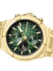 Police Herrenuhr Dualtime Guardian Goldfarben