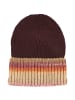 BREITER Strickmütze in rot