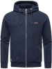 ragwear Kapuzensweatjacke Natte Zip Fleece in Navy