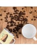 Mr. & Mrs. Panda Emaille Tasse Igel Blumen ohne Spruch in Gelb Pastell