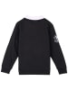 Cerda Sweatshirt Wednesday mit Kragen in Schwarz