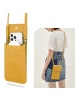 cadorabo Handytasche für Samsung Galaxy XCover 6 PRO Hülle Umhängetasche in Gelb