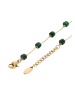 usha FESTIVAL Women Chain Bracelet in Gold Emerald