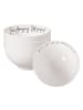 Villeroy & Boch 4er Set Bols Amazing not perfect Statement ø 13,8 cm weiß in weiß
