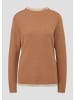 s.Oliver Strickpullover langarm in Braun