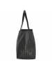 Lacoste Zely - Shopper 40 cm in monogram noir gris