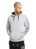 Bruno Banani Hoodie ohne Reißverschluss WEST in Grau / Melange