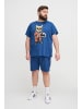 BLEND Sweatshorts Shorts in Blau