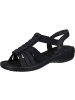 rieker Klassische Sandaletten in schwarz/black