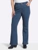 sheego Bootcut-Jeans in blue-stone-washed