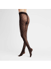Hudson Feinstrumpfhose Sparkly Leo gemustert in Black