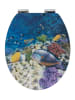 Wenko WC-Sitz Fish mit 3D-Effekt in Mehrfarbig