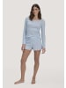 Hessnatur Schlafshorts in nordisch blau
