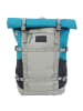 Doughnut Paratrooper Euro 26 - Rucksack 52-67 cm erw. (grey x teal) in grey x teal