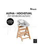 Hauck Alpha Plus Nature Grey Newborn Set in grau,braun