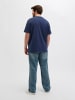 JACK & JONES PLUS T-shirt in Navy Blazer