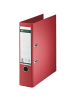 Leitz Ordner Pappe A4 180 Grad 80mm rot