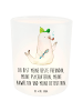 Mr. & Mrs. Panda Windlicht Robbe Sherlock mit Spruch in Transparent