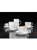 Ritzenhoff & Breker 4er Set Cappuccinotassen Bianco 300 ml in weiß