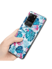 cadorabo Hülle für Samsung Galaxy S20 ULTRA Blumen Muster in SCHILDKRÖTENBLÄTTER