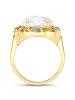 Rafaela Donata Ring Sterling Silber Kristallquarz in gelbgold