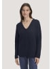 Hessnatur Strick Pullover in marine