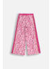 Lemon explore Stoffhose mit weitem Bein in rosa