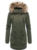 ragwear Kurzmantel Ellsa B YOUMODO in Dark Olive