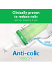 Dr Brown's  Anti-Colic Glas Babyflasche schmal 120 ml Trinksauger Stufe 1